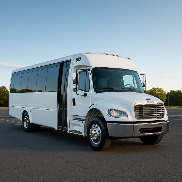 Pomona Shuttle Bus Rentals 25 Passenger Shuttle Bus